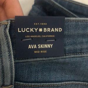 Lucky Brand Mid-Rise Skinny Ankle Jean NWT